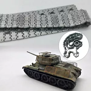 Metall 1/35 Maßstab Spur Link Pins zum Selbermachen Kit für alle T-34/85 Tank Modell Zubehör - Bild 1 von 8