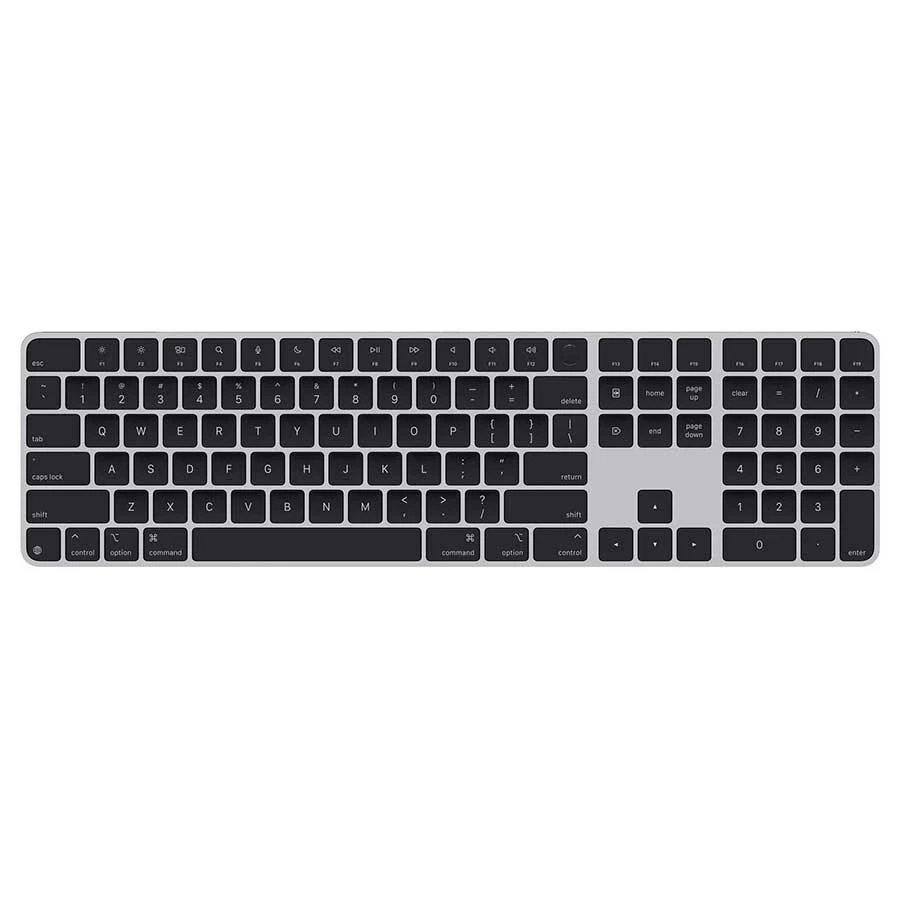 Apple Magic Keyboard with Touch ID and Numeric Keypad silicon English Black - Image 1 of 1