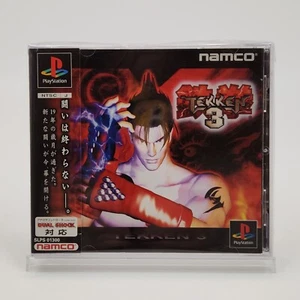 Tekken 3 Namco Sony PlayStation 1 SLPS 01300 CIB con Obi importación de Japón - Imagen 1 de 11