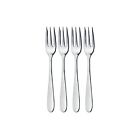 Masterclass Solid Stainless Steel Set of 4 Pastry Forks 