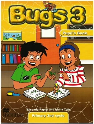  Inglés BUGS 3 Pupil´s Book+ Activity Book. Editorial Mc Millan. Primaria - Imagen 1 de 4