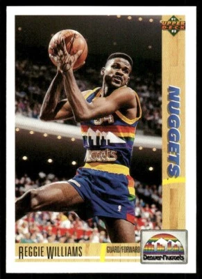 1991-92 Upper Deck #206 Reggie Williams - Image 1 of 2