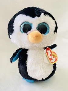TY Beanie Boos - WADDLES the Penguin (6 Inch) 2015 BEANIE BOO mit Etikett - Bild 1 von 5