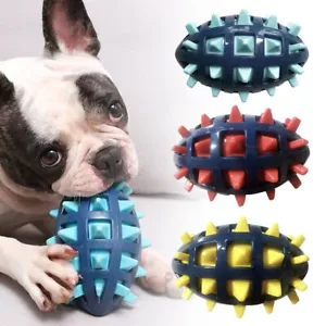 More details for dog toys chewers for aggressive indestructible squeaky dog chew toy fetch balls