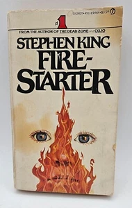 Vtg 1981 Stephen King Firestarter Paperback Signet First Edition Printing - Picture 1 of 10