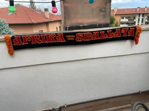 Sciarpa Calcio Lecce Ultras Originale Afrika Sballata Lecce - Foto 1 di 16