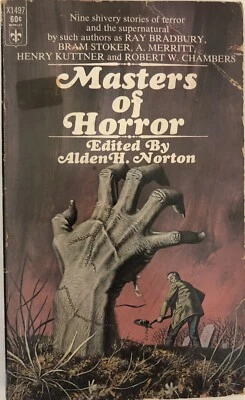 Masters of Horror 1968 Berkley Paperback Horror Bradbury, Stoker and more - Image 1 of 3