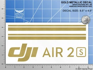 DJI Air 2S Drone Case Decal  for Nanuk Pelican GoProfessional GPC & More Mavic - Picture 1 of 21