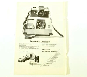 Leitz Wetzlar Pradovit Color Print Ad Advert Genuine Original Vintage 1970 C809 - Picture 1 of 3
