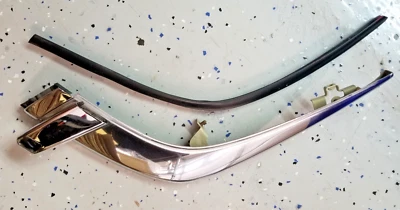 94-96 Jaguar XJS Series 3 Front Left Drivers Side Bumper Molding Chrome Set - Image 1 of 4