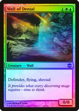 Wall of Denial FOIL Alara Reborn NM White Blue Uncommon MAGIC CARD ABUGames