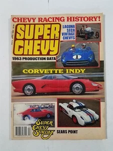 Revista Super Chevy abril 1988 - Chevy Racing History - Corvette Pace Car 1978 - Imagen 1 de 2