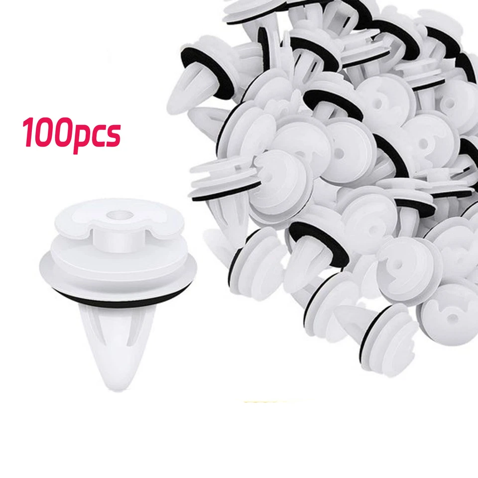100pcs Door Trim Panel Clips Retainer 51411973500 For BMW E36 E34 E39 3 5 7 Foto 1 de 3