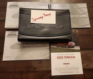 GMC Terrain Denali 2020 manual del propietario juego de guías OEM - Imagen 1 de 6