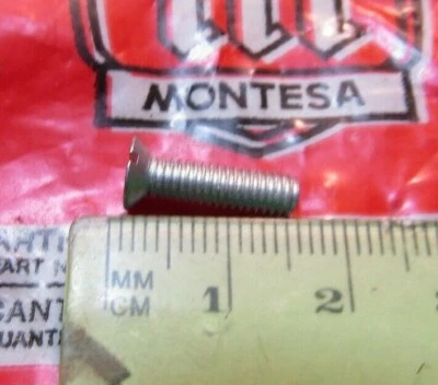 Tornillo de cubierta de aceite de motor Montesa 250 King Scorpion p/n 4460.223 NOS 44M 1972-1976 Foto 1 de 4