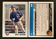 Brett Jackson 2010 Bowman Paper 1ST BOWMAN PROSPECT Card #BP93 CUBS *BIG QTY*