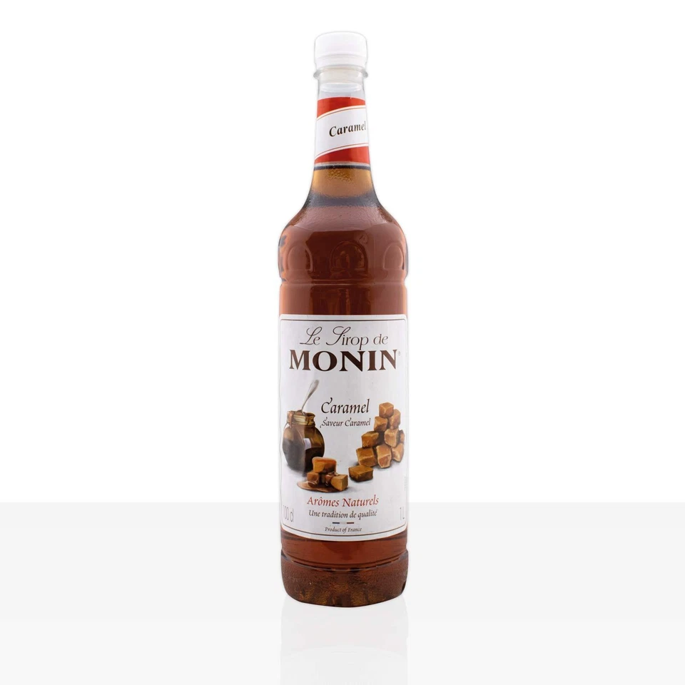 Monin Sirup Caramel 6 x 1 l PET-Flasche Karamell Karamellsirup