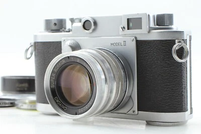 Vintage Minolta 35 MODEL II Rangefinder  Camera Super Rokkor 5cm f2 C JAPAN #861 - Image 1 of 4