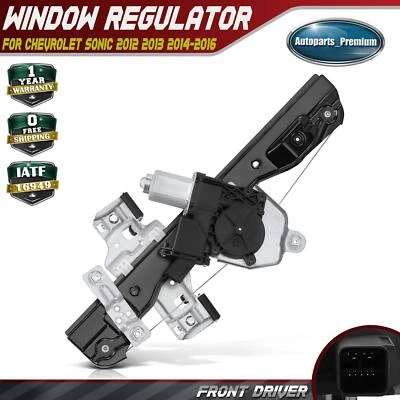 Front Driver Power Window Regulator for Chevrolet Sonic 2012 2013 2014 2015 2016 - Image 1 of 4
