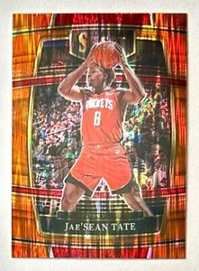 2021-22 Select Jae'Sean Tate Orange Flash Prizm Refractor SP #95 Houston Rockets - Imagen 1 de 1