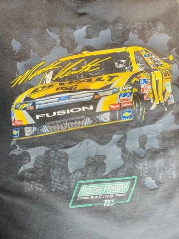 Matt Kenneth Roush Fenway Racing NASCAR  XL T-shirt Dewalt Fusion Ford CARHARTT Cover
