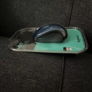 Logitech Wireless USB Mouse M317 - Blue Brand new - Picture 1 of 1