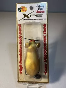 Señuelo de pesca Bass Pro Shops XPS Lazer Eye Mouse nuevo en caja acabado holográfico sonajero 3D - Imagen 1 de 8