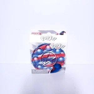 Marvel Avengers Captain America Pop It Mini Schlüsselanhänger Box beschädigt NEU Kinder Spielzeug - Bild 1 von 2
