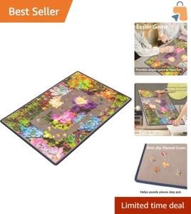 Jigsaw Puzzle Storage Mat with Non-Slip Surface - Compact & Lightweight Design - Picture 1 of 9