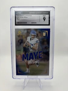 2024 Panini Luminance - Rookies Drake Maye #103 Blue /150 (RC) - Picture 1 of 3