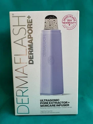 Extractor de poros e infusor de suero DERMAFLASH Dermapore / púrpura -*NUEVO* Foto 1 de 4