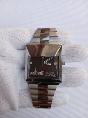 Reloj suizo vintage Omax Spaceman Audacieuse indicador automático de fecha para hombre Foto 1 de 4