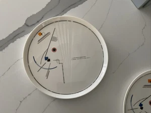 Juego de 2 platos de jazz Art Deco Ultra Bone - Imagen 1 de 11