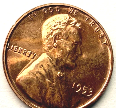 1953-P Lincoln Wheat Proof ~ Red Brown Mid-Grade Coin ~ Harder Date ~X13 - Image 1 of 4