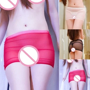 Durchsichtiger figurbetonter Minirock für Damen transparent und ultradünn Nach - Bild 1 von 18
