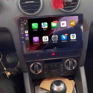 32G Für AUDI A3 8P 2003-2012 Android 14/13 Autoradio Apple Carplay GPS Navi WIFI - Bild 1 von 19