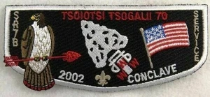 Tsoiotsi Tsogalii Lodge 70 S11 Flap 2002 Conclave Service Lodge - Picture 1 of 2
