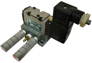 SMC NVSP 4117-0009 Pneumatische Magnetventil-Baugruppe 12VDC - Bild 1 von 2