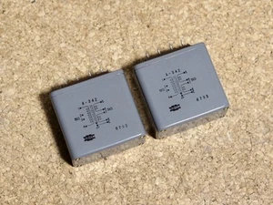 Coppia Trasformatore Driver Tamura A-342 5k:5k Tamradio con Viti Testato da MG01 - Foto 1 di 8