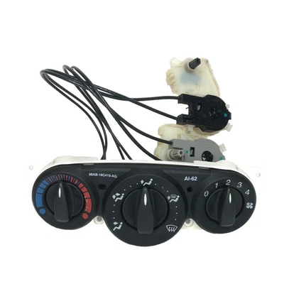 2000-2007 Ford Focus AC Heater Climate Control Unit with Cables & Actuator - OEM - Image 1 of 4