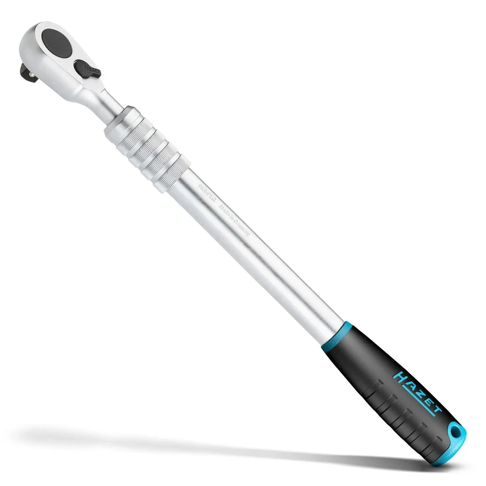 Hazet HiPer 916HPLG Fine-Tooth Reversible Ratchet 12.5 mm (1/2 Inch) Square D...