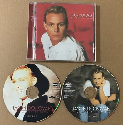 Jason Donovan Ten 10 Good Reasons Deluxe 2x CD Rare PWL 2010 Kylie Minogue - Image 1 of 4