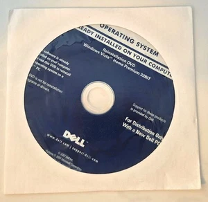 Dell Windows Vista Home Premium 32BIT Reinstallation DVD - SEALED - Picture 1 of 2