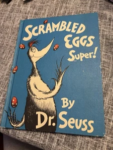 VTG Scrambled Eggs Super! Book Club Edition 1953 Dr. Seuss HC - Picture 1 of 5