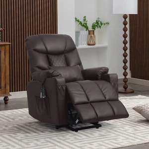 Power Recliner Chair Electric Massage Recliner Sofa Lift Chairs for Living Room - Picture 1 of 57