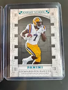 2017 Panini Knight School Leonard Fournette Jacksonville Jaguars #KNS-LF - Picture 1 of 1