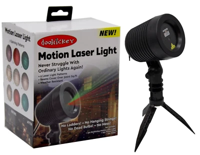 Christmas Laser LED Projector Light Moving Outdoor Landscape Xmas Lamp - Image 1 of 4