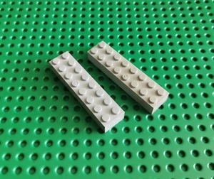 LEGO Basic piedra base piedra 2x8 antiguo gris claro gris ladrillo 3007 R1 - Imagen 1 de 1