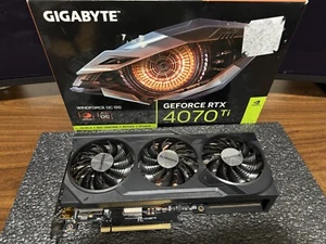 NVIDIA RTX 4070 Ti Gigabyte Windforce OC 12GB - Graphics Card - Excellent - Picture 1 of 2