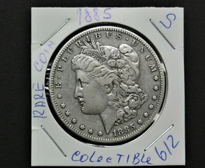 1885-S Morgan Silver Dollar - Very TOUGH - High Redbook AU/CIR ⭐612⭐ V2⭐ - Bild 1 von 4